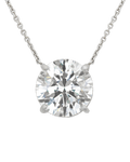 White Diamond Pendant, 11.52 Carat