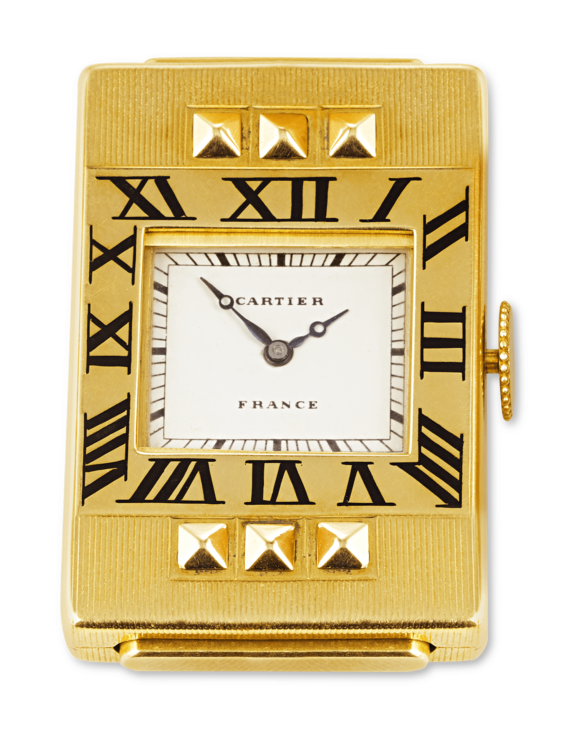 Cartier Art Deco Guillotine Purse Watch