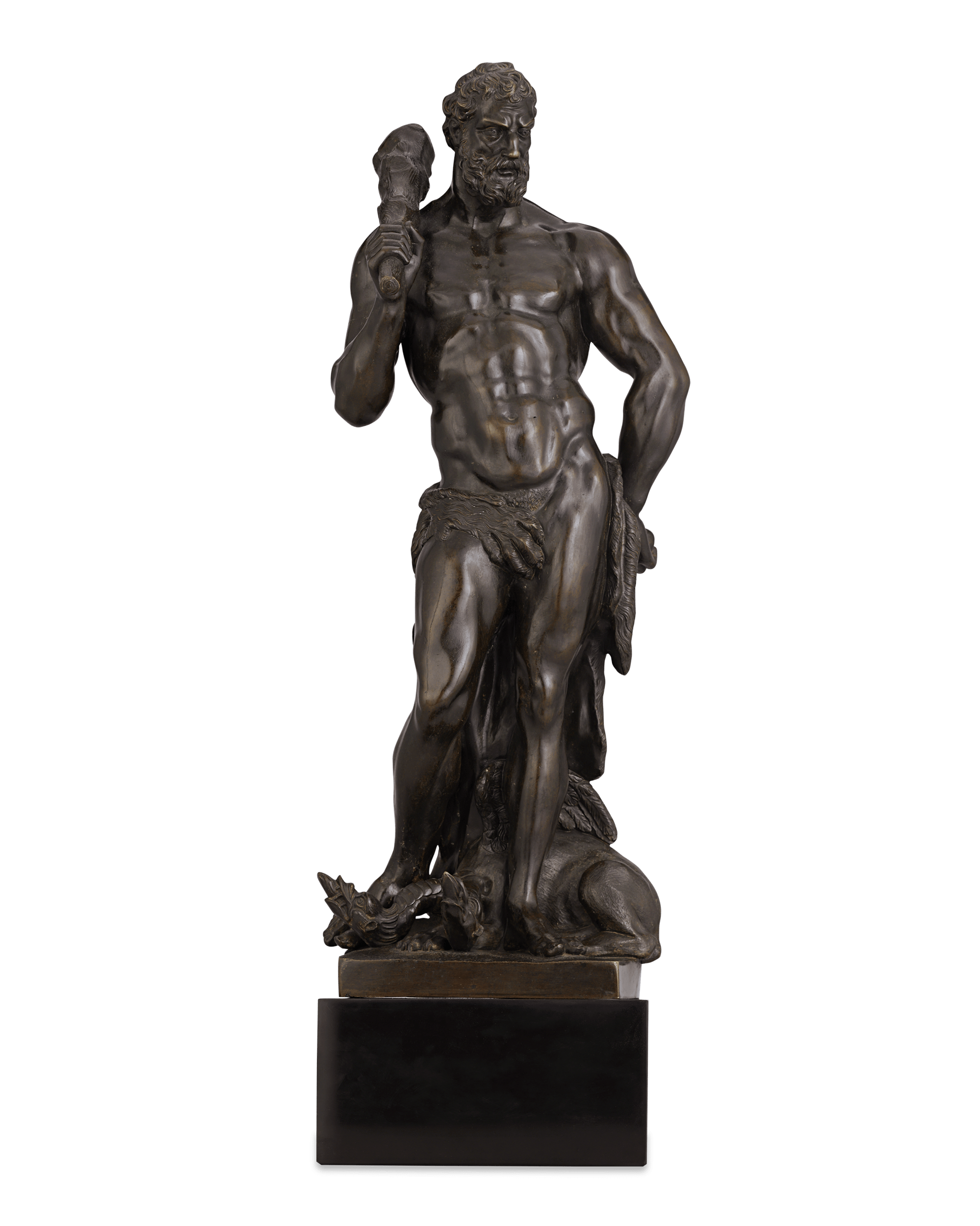 Flemish Hercules and the Lernaean Hydra Bronze