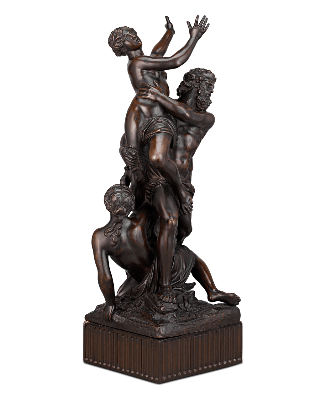 Bronze of Pluto Abducting Proserpine after François Girardon
