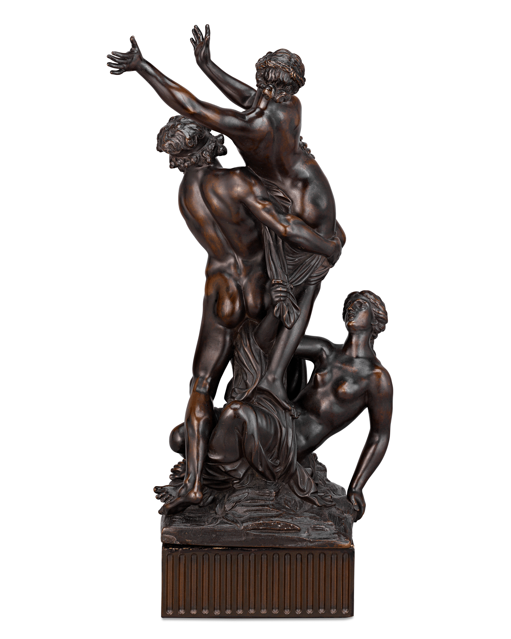 Bronze of Pluto Abducting Proserpine after François Girardon