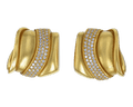 Kieselstein-Cord Gold and Diamond Earrings