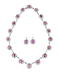 Pink Sapphire Suite, 34.77 Carats