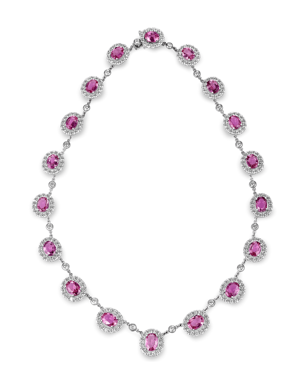 Pink Sapphire Suite, 34.77 Carats