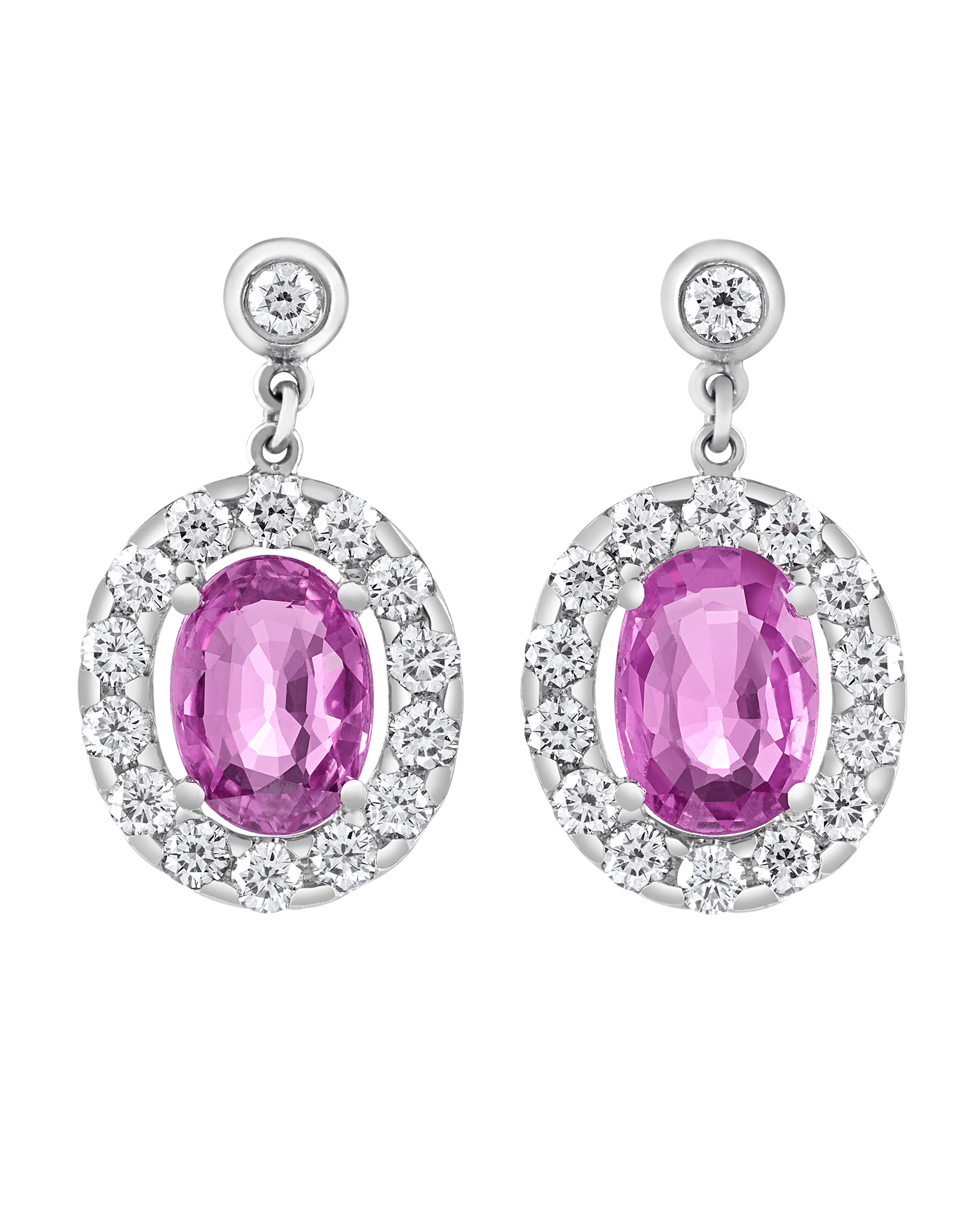 Pink Sapphire Suite, 34.77 Carats