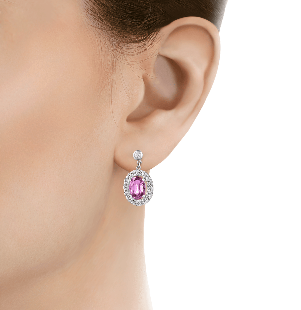 Pink Sapphire Suite, 34.77 Carats