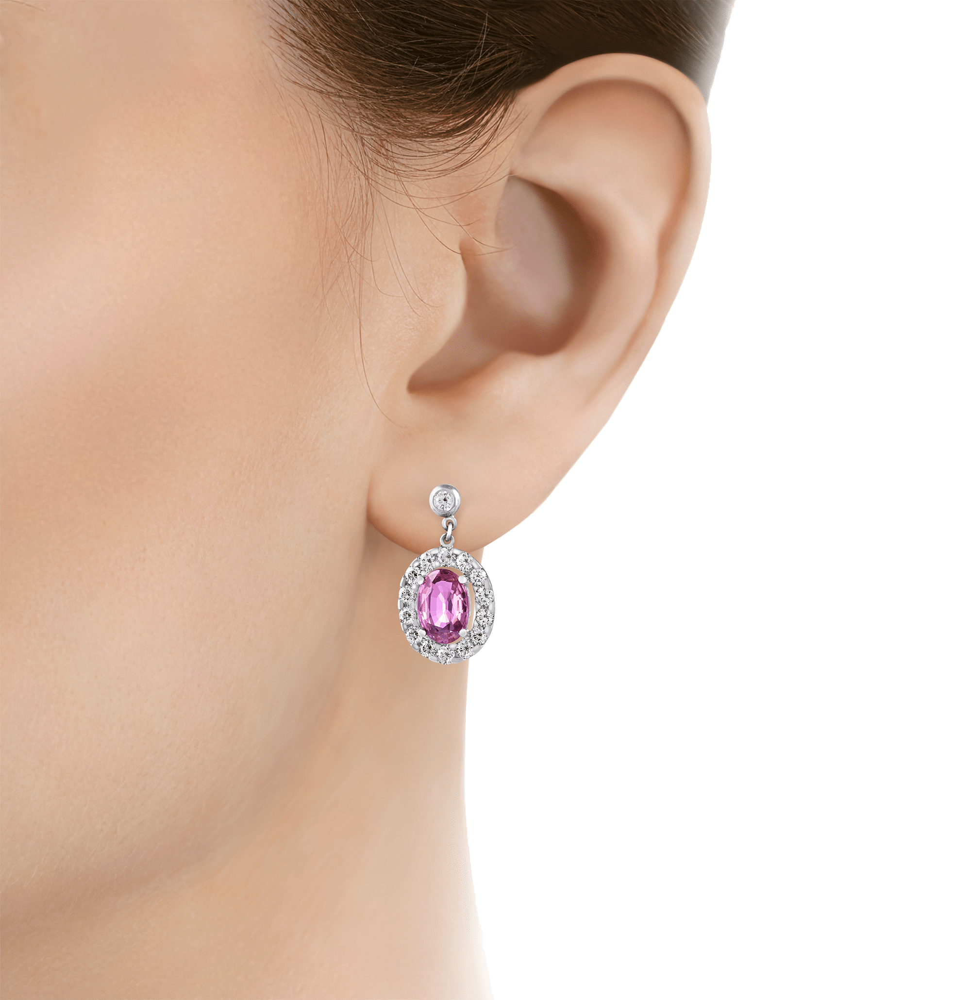 Pink Sapphire Suite, 34.77 Carats