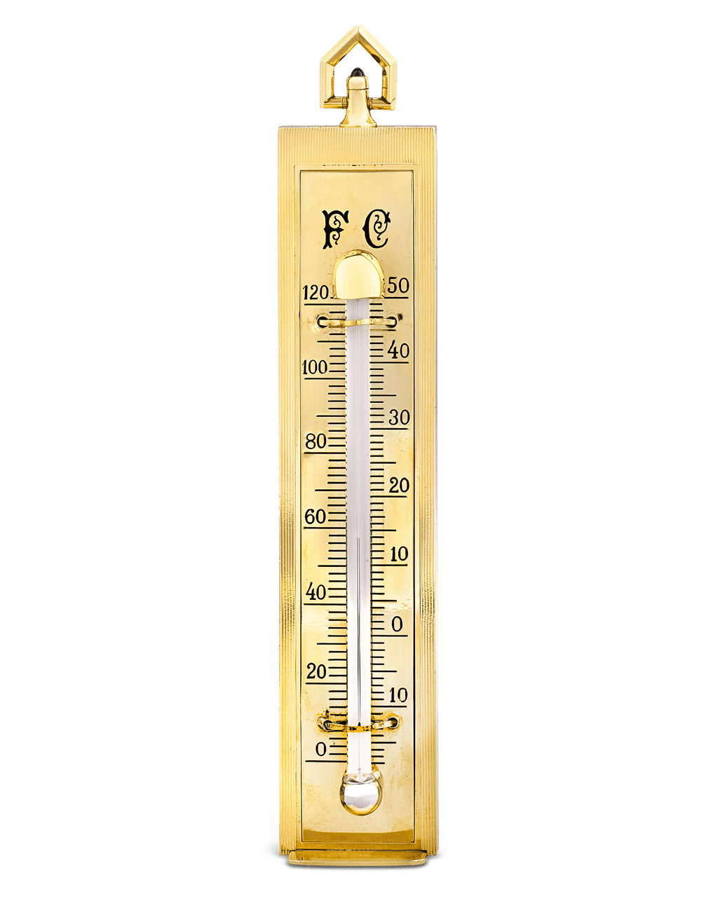 Cartier Thermometer, 14K Gold