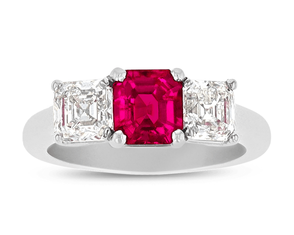 Burmese Ruby Ring, 1.14 Carats