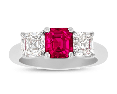 Burmese Ruby Ring, 1.14 Carats