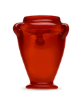 Tiffany Studios Red Favrile Vase