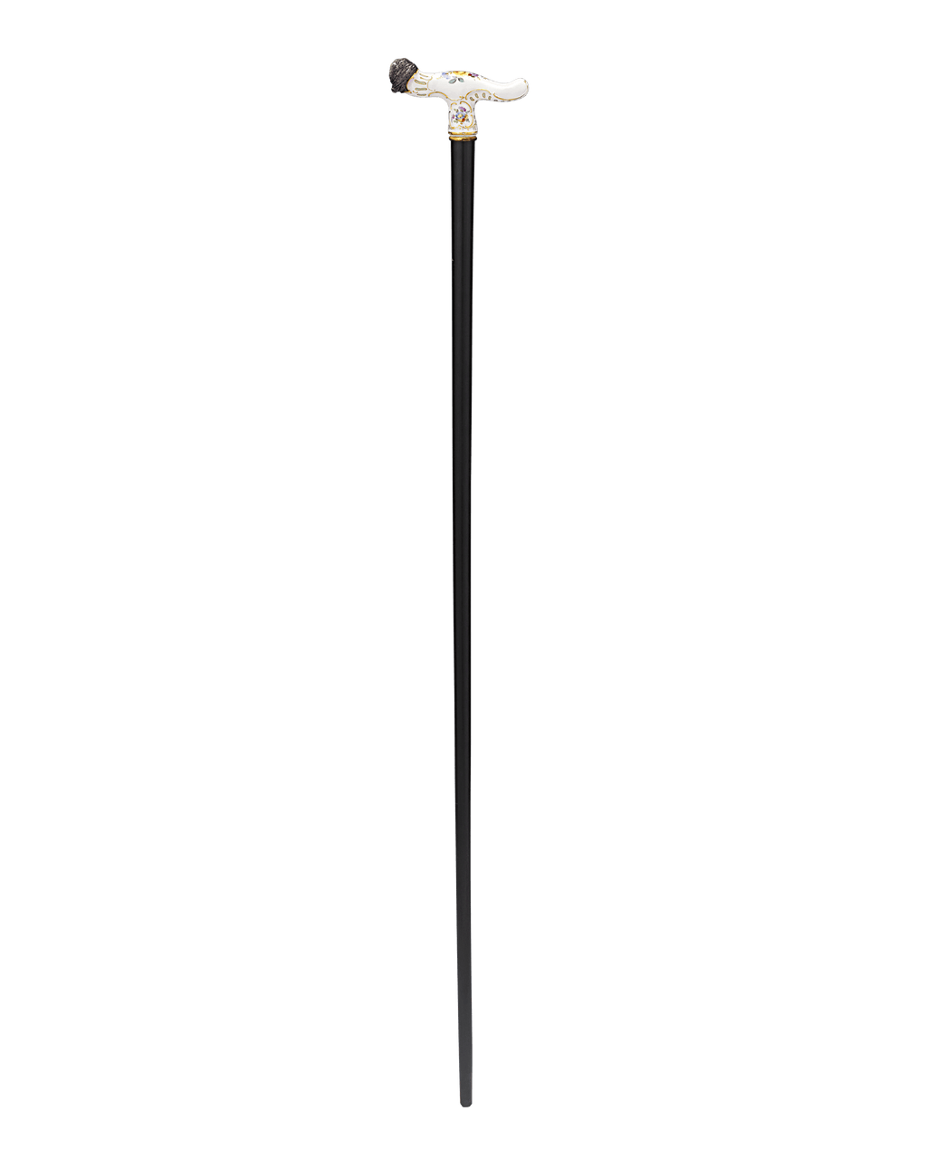 Meissen Veiled Woman Cane