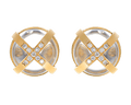 Diamond and Quartz Earrings