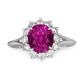 Unheated Ceylon Sapphire Ring, 3.02 Carats