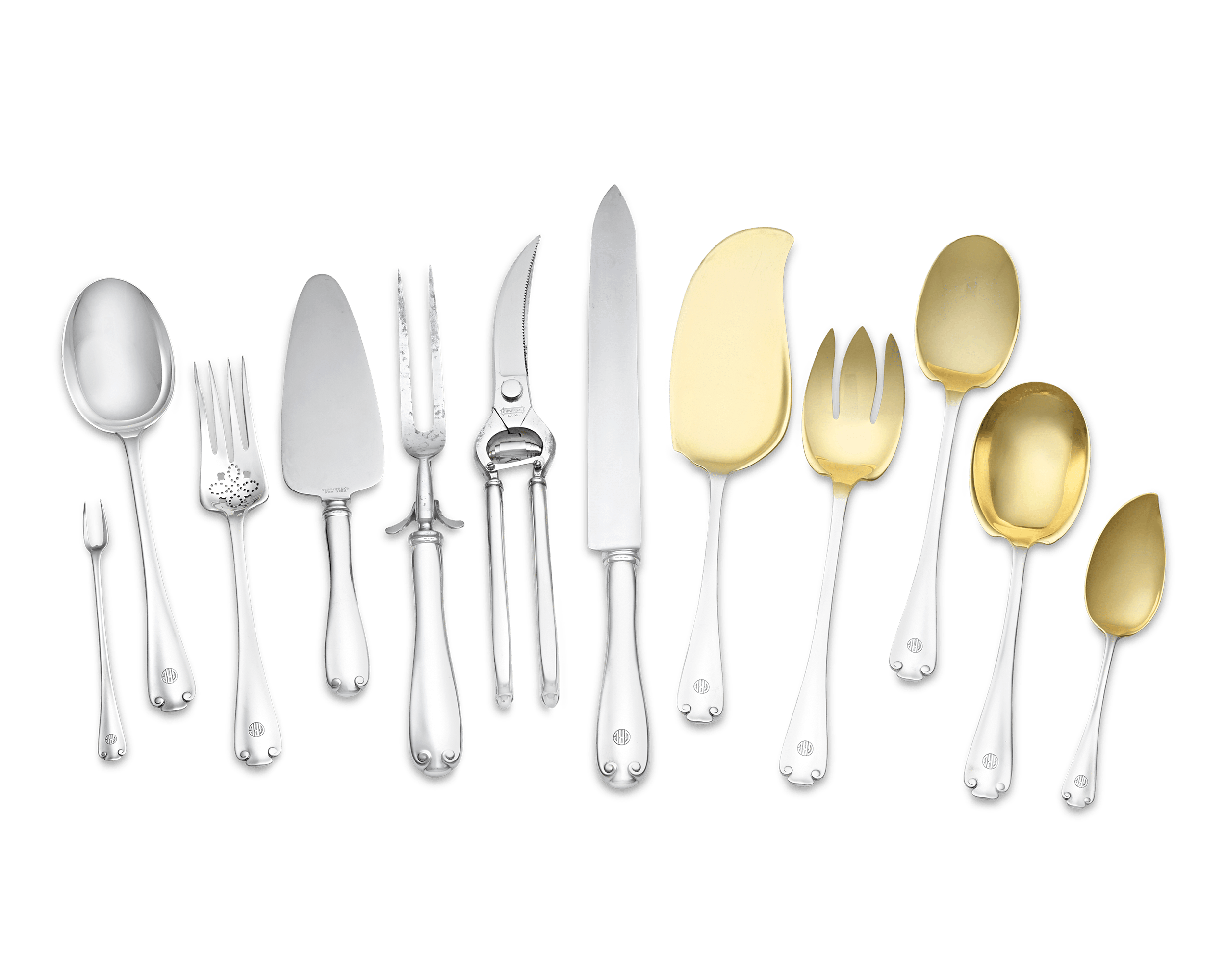 Tiffany & Co. Flemish Flatware Service, 183 Pieces