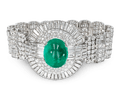 David Webb Emerald Bracelet, 31.33 Carats