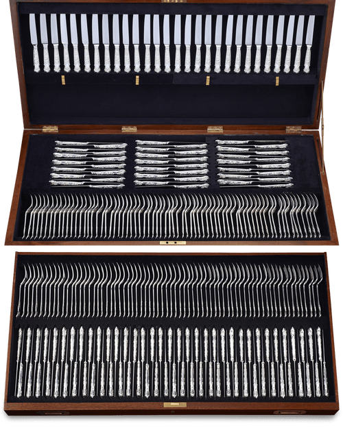 C.J. Vander 994-Piece Silver Flatware Service