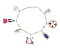 Art Deco Charm Bracelet