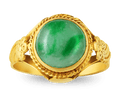 Retro Jade Ring, 3.75 Carats