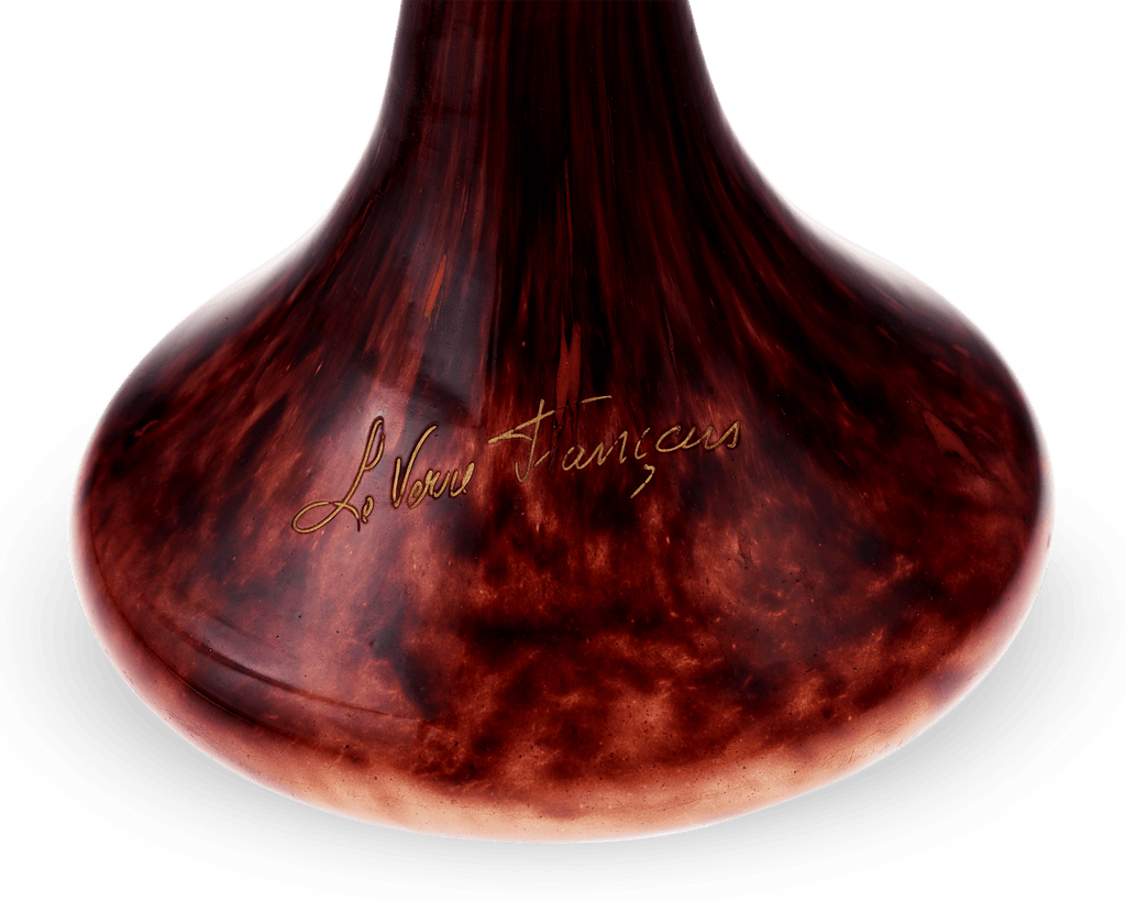 Le Verre Français Chardons Tall Vase