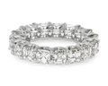 Asscher-Cut Diamond Eternity Band, 6.81 Carats