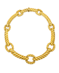 David Webb Gold Necklace