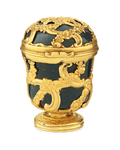 English Gold and Hardstone Snuff Box