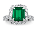 Zambian Emerald Ring, 3.32 Carats