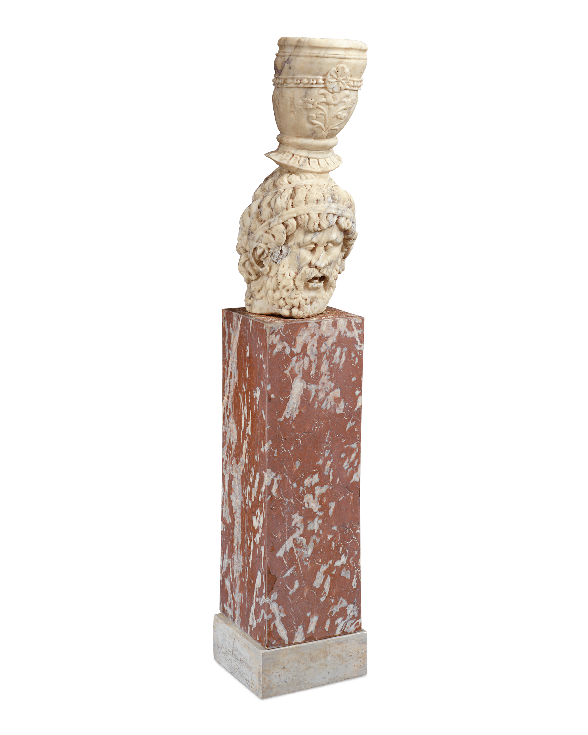 Tulio Lombardo Style Marble Fountain