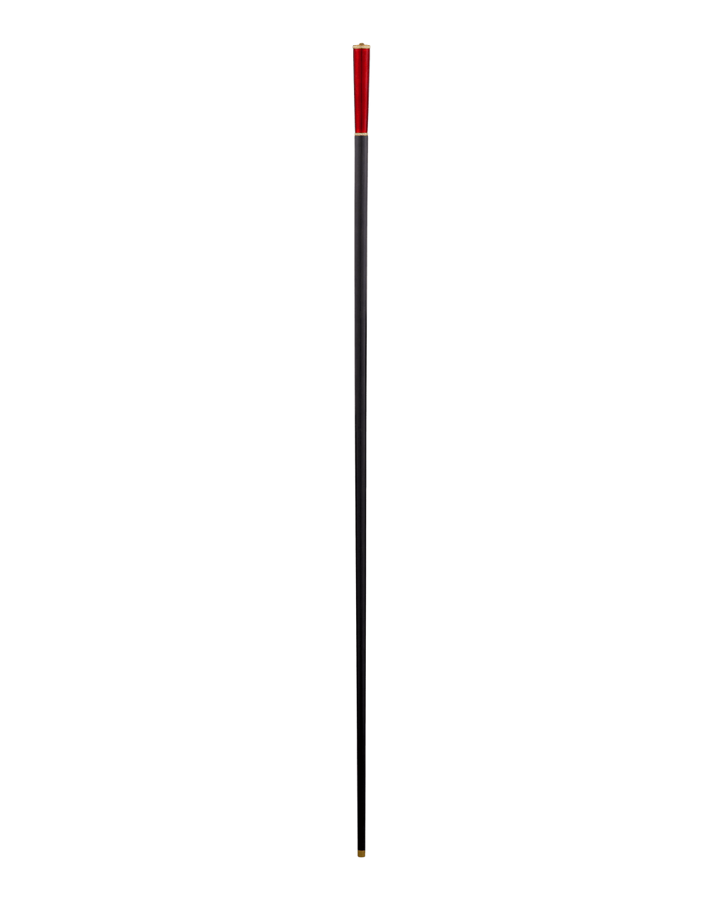 Fabergé Red Guilloché Enamel Cane