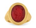 Roman Intaglio Carnelian Ring