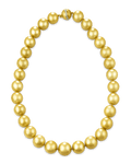 Golden South Sea Pearl Necklace