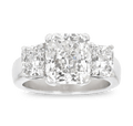 Radiant Cut Diamond Ring, 4.02 carats