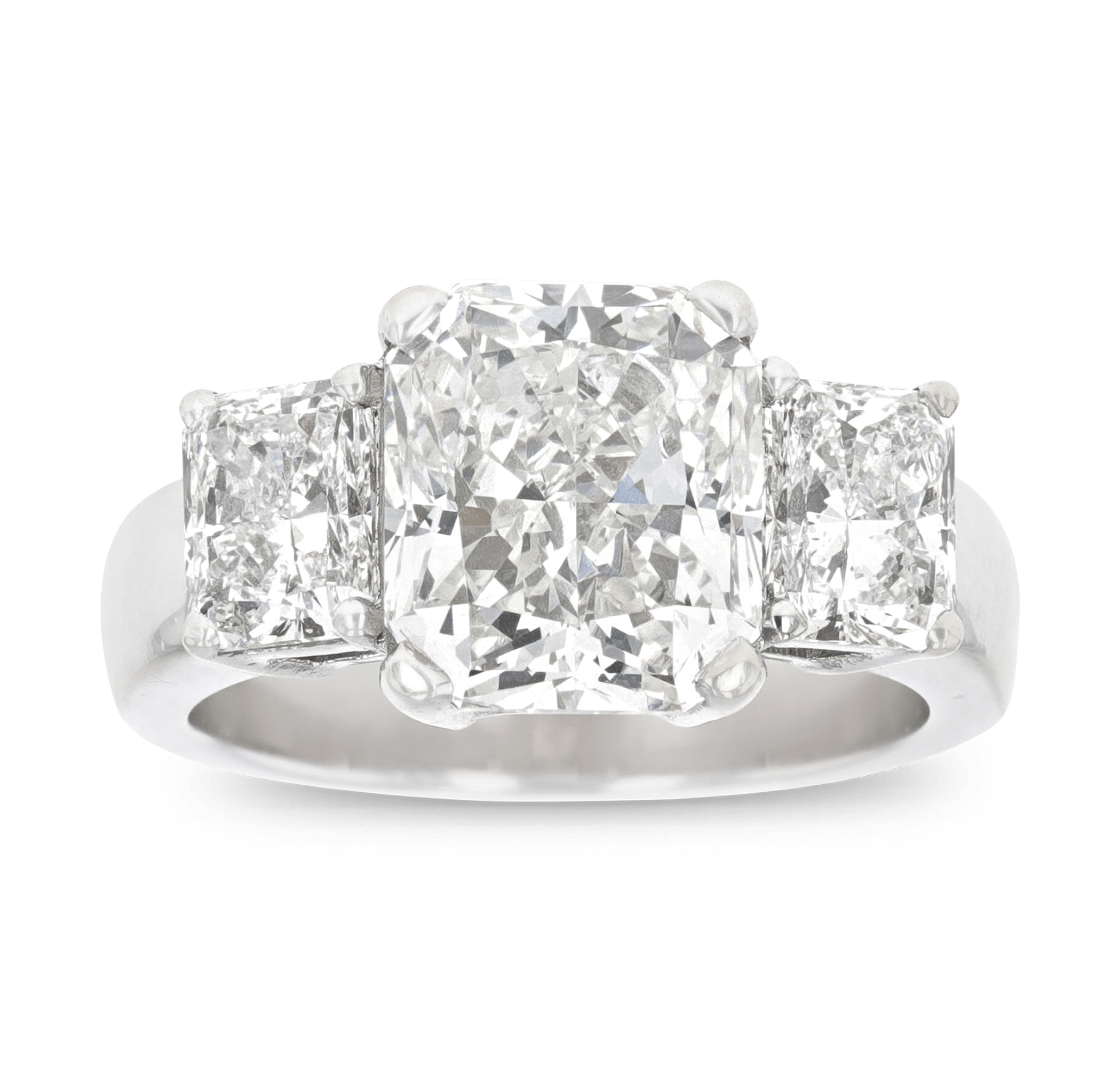Radiant Cut Diamond Ring, 4.02 carats