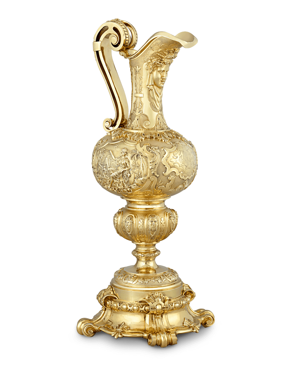 Silver-Gilt Presentation Ewer by R. & S. Garrard