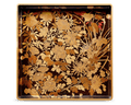 Japanese Lacquer and Gold Tray