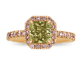 Chameleon Diamond Ring, 1.29 Carats