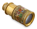 Swiss Gold and Enamel Telescope