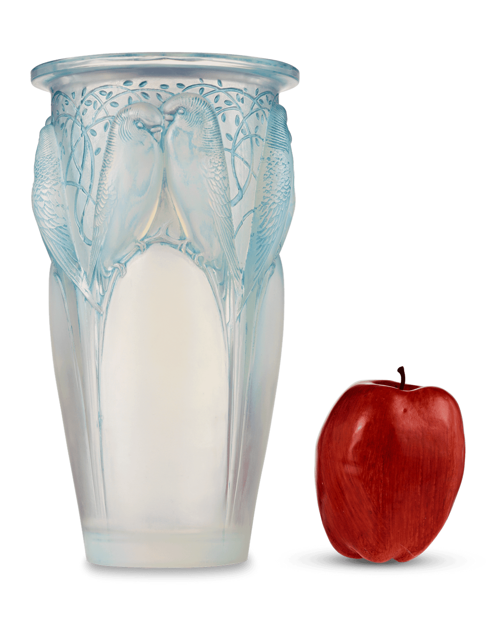 Ceylan Glass Vase by René Lalique