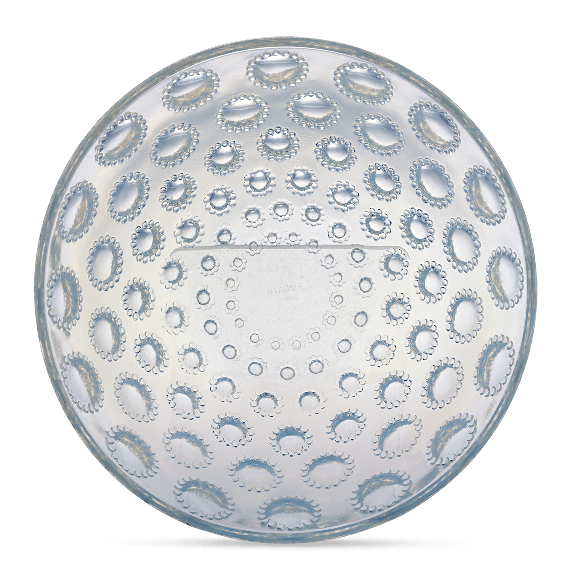 René Lalique Asters Opalescent Glass Bowl