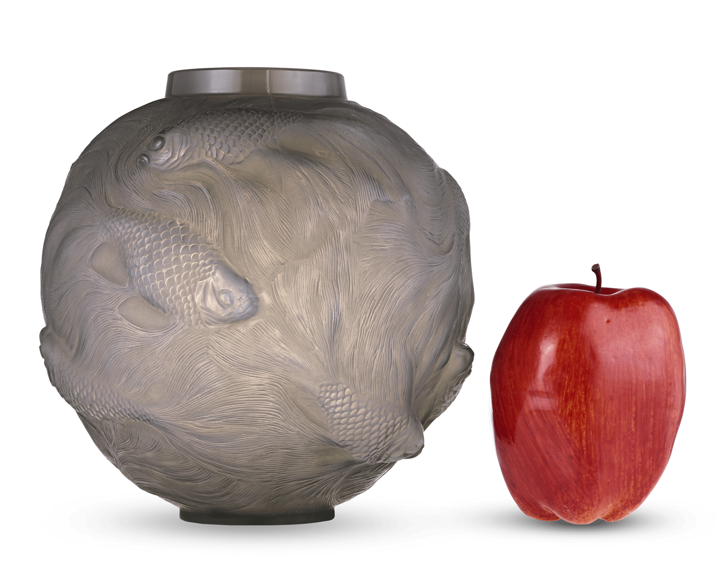René Lalique Opalescent Formose Vase