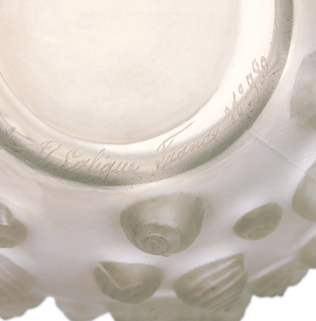 René Lalique Palissy Opalescent Glass Vase