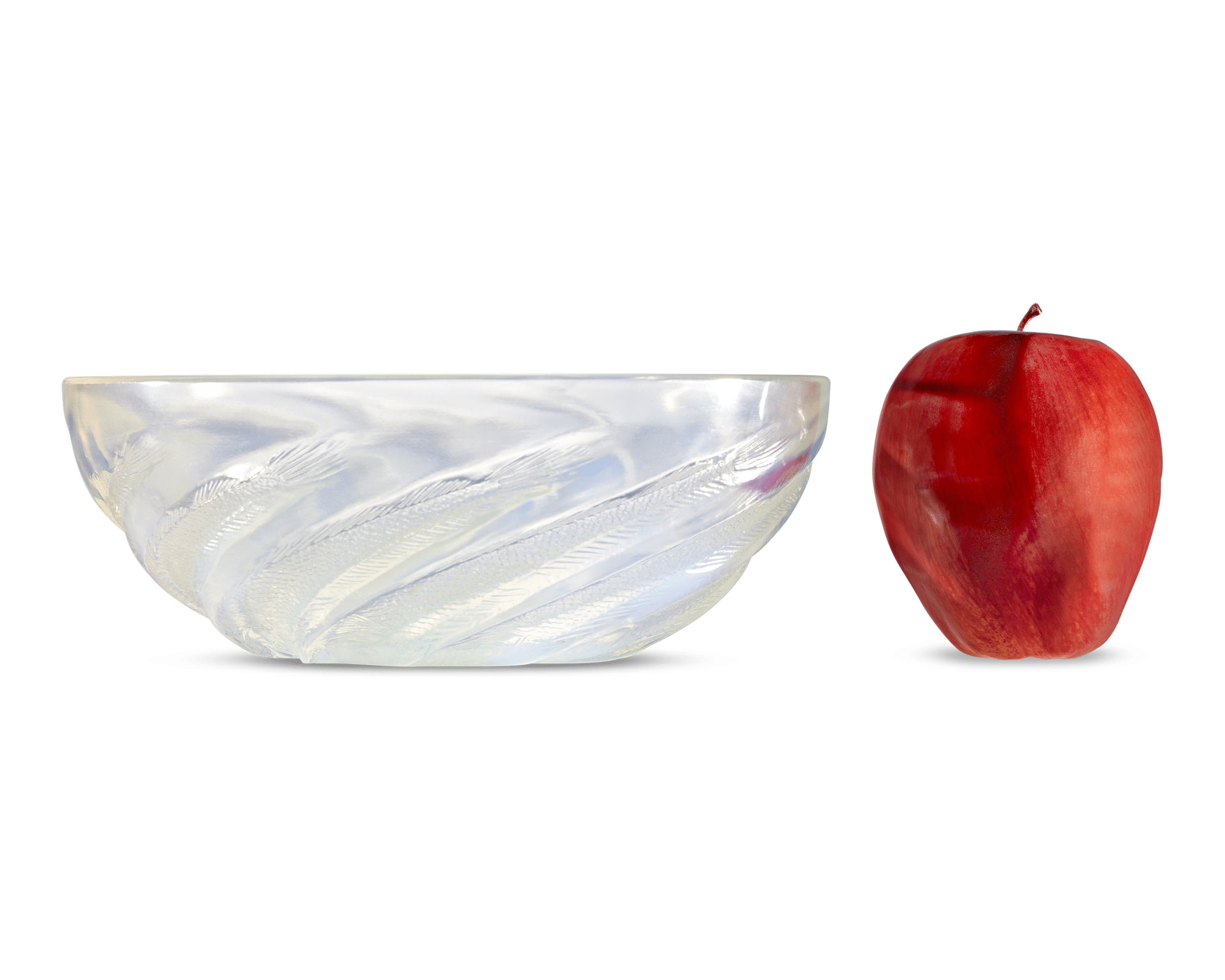 Poissons Glass Bowl by René Lalique