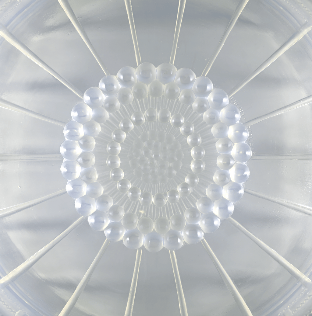 René Lalique Crémieu Opalescent Glass Bowl