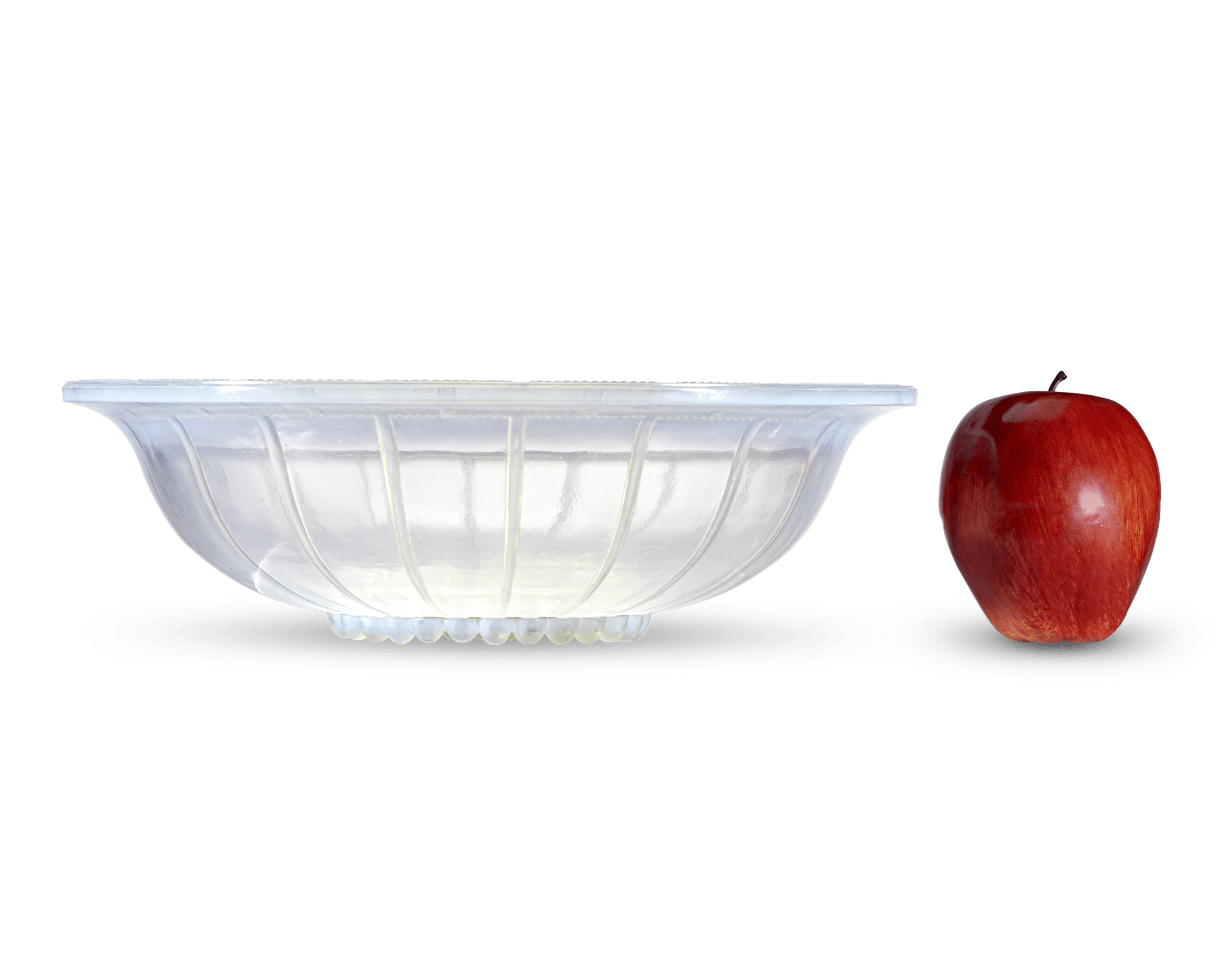 René Lalique Crémieu Opalescent Glass Bowl