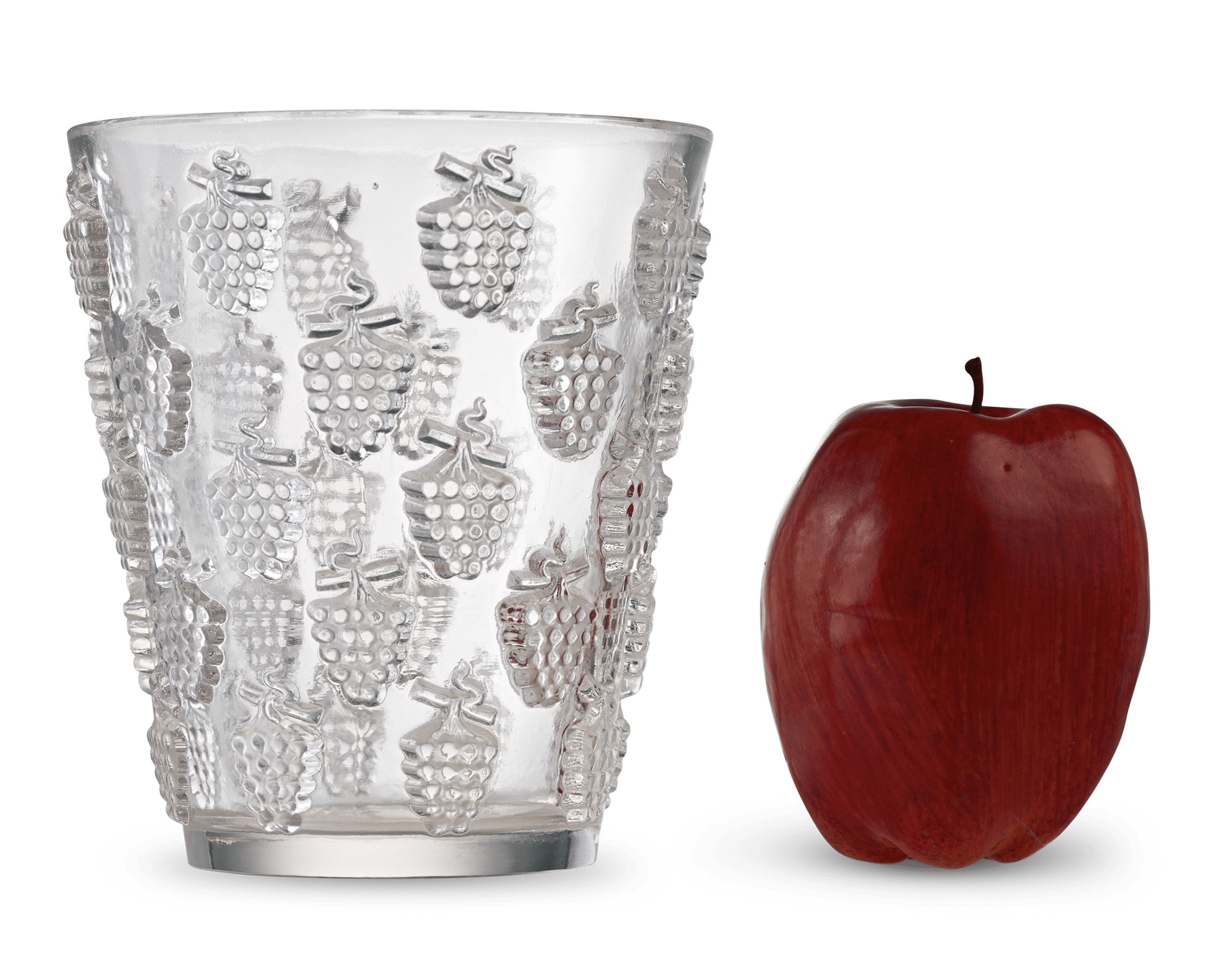 René Lalique Malaga Polished Glass Vase