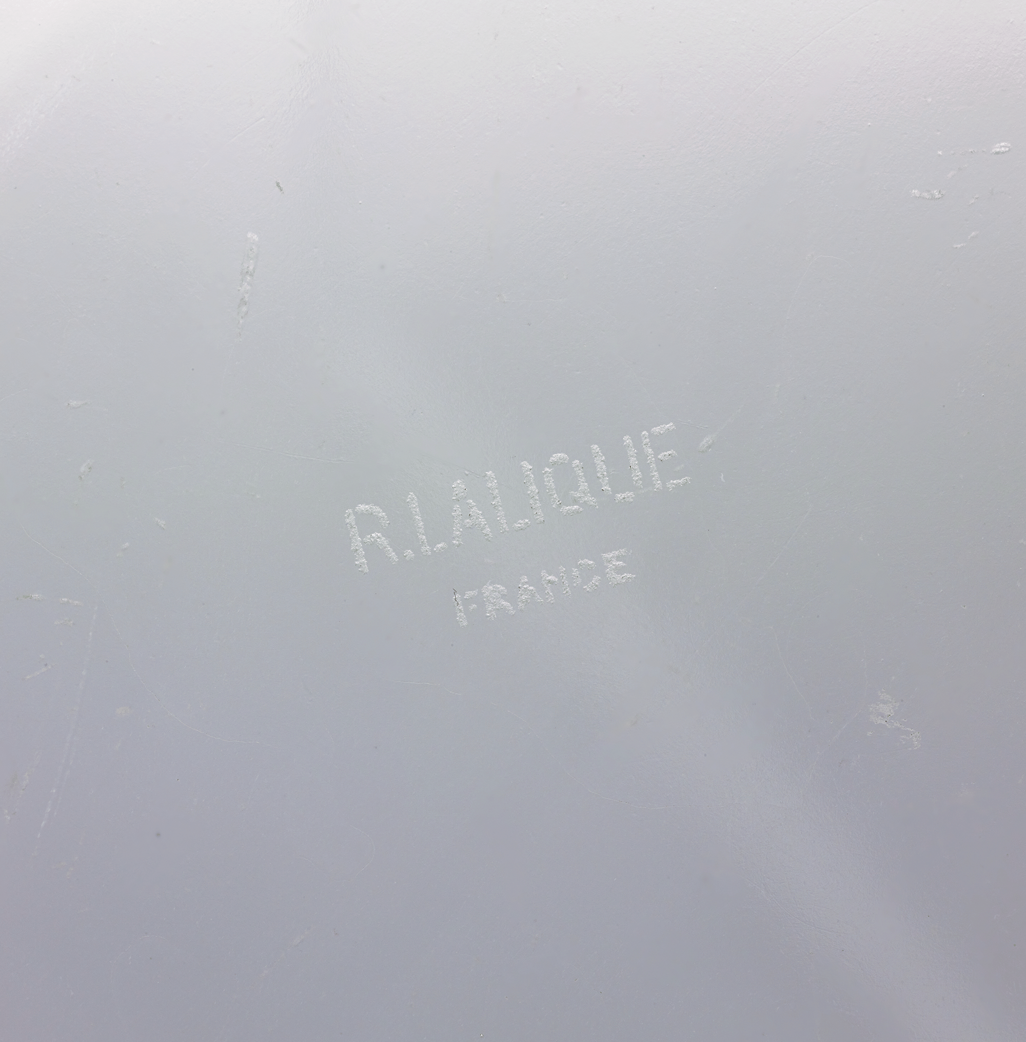 René Lalique Cacao Opalescent Glass Bowl
