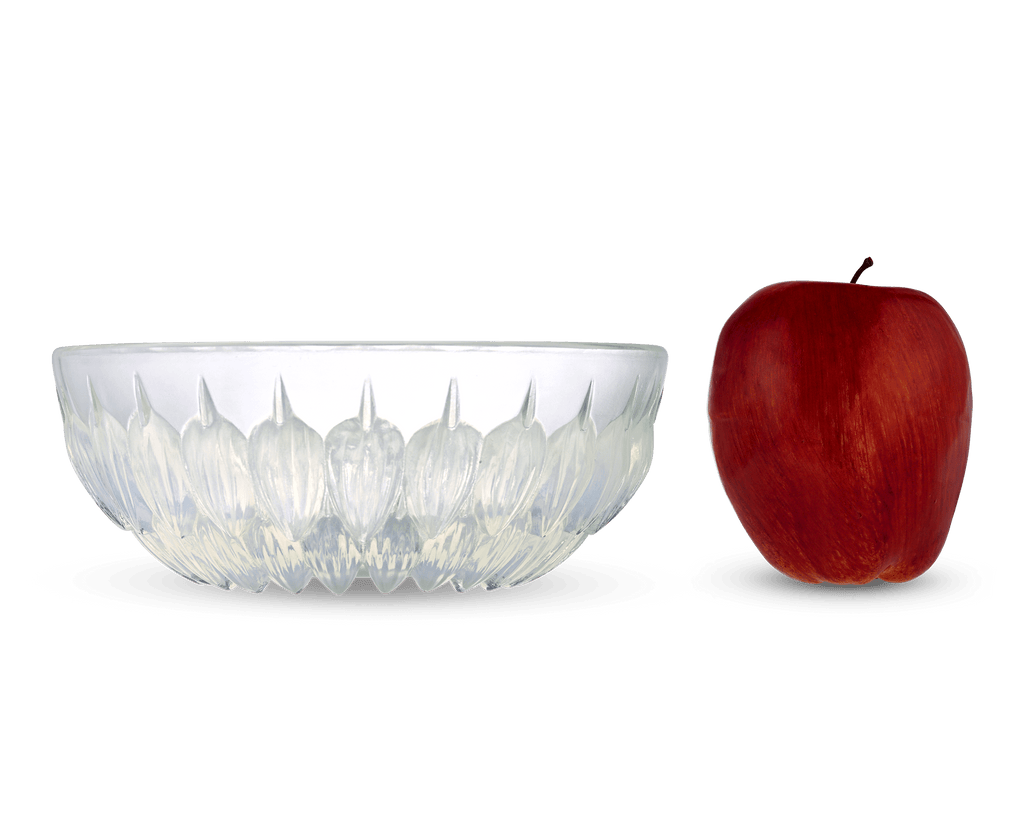 René Lalique Cacao Opalescent Glass Bowl