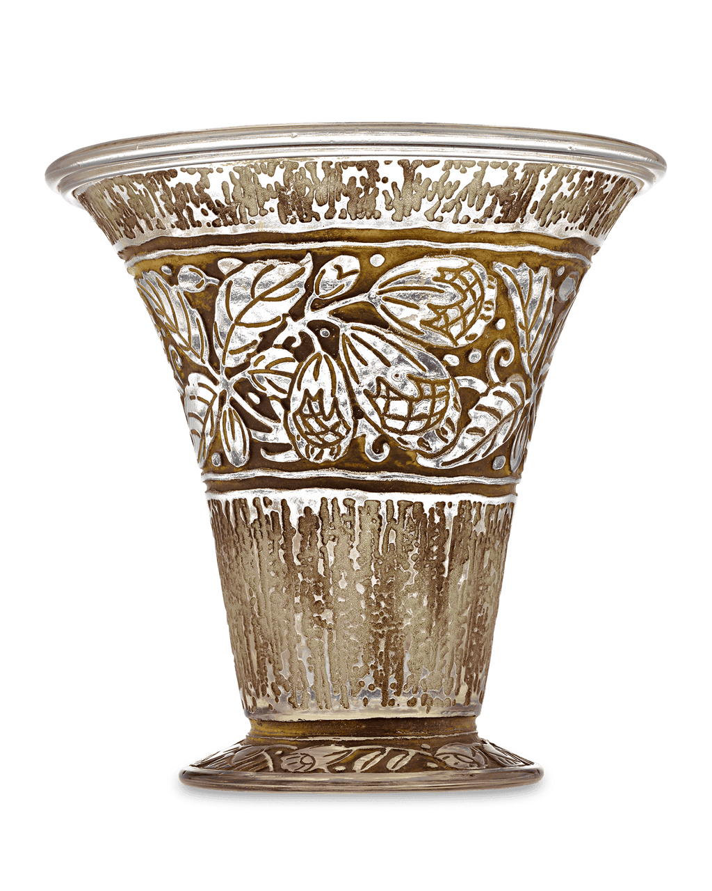 Daum Nancy Glass Vase