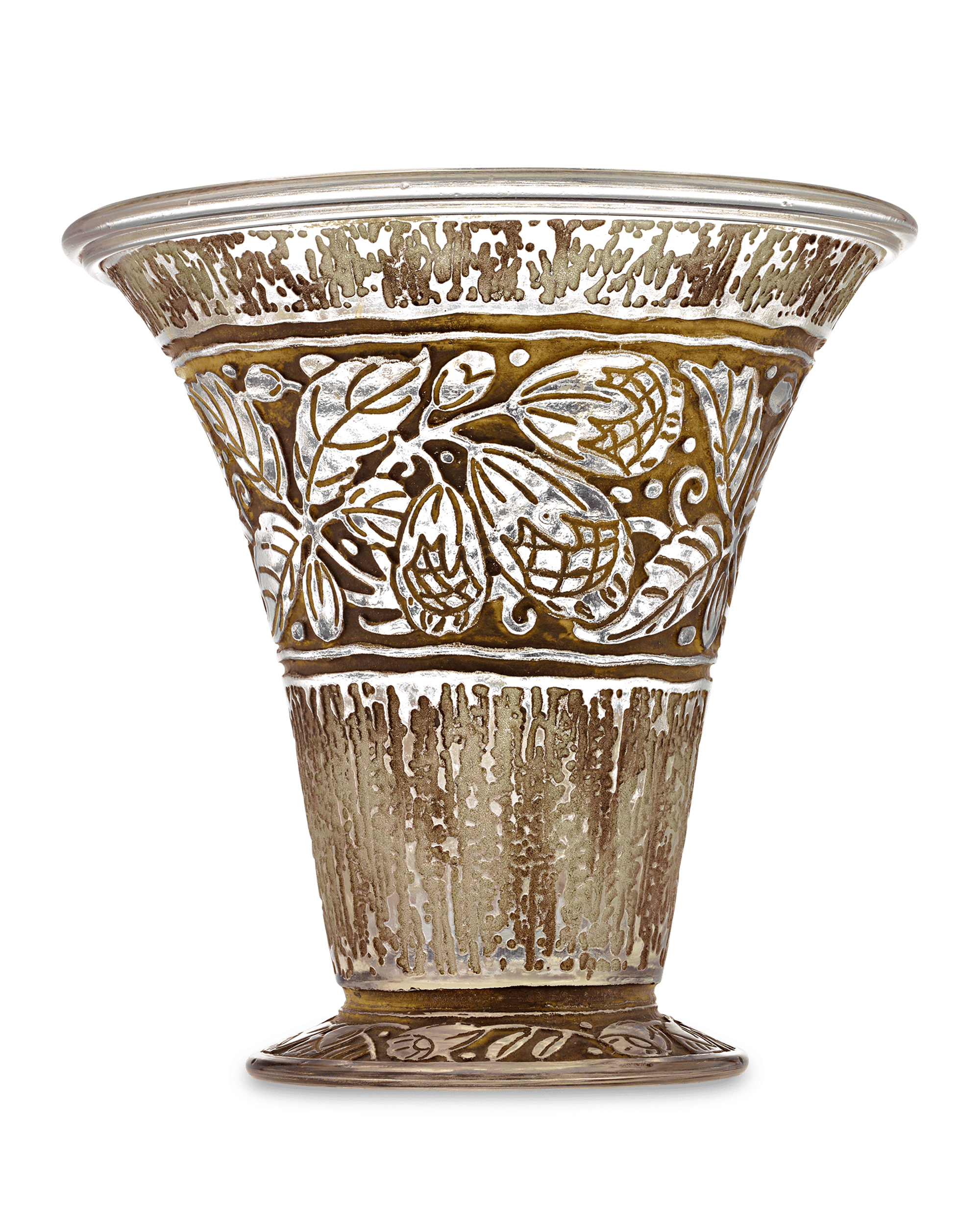 Daum Nancy Glass Vase